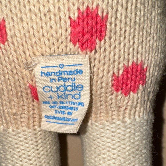 Cuddle and kind hand knit in Peru Lucy & Sebastian lamb toys - Picture 4 of 6